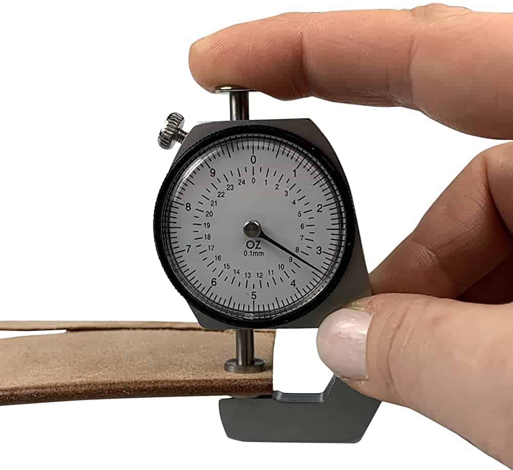 leather thickness gauge



