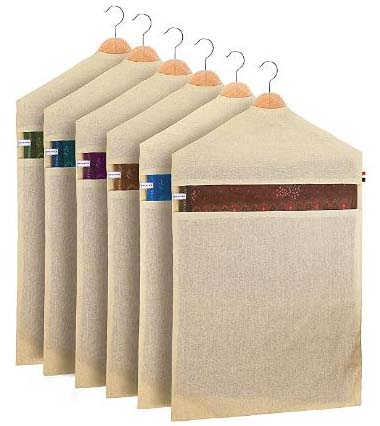 cotton covers for leather storage
